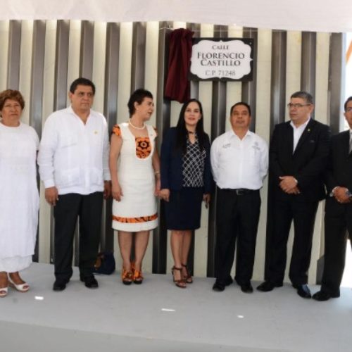 #Oaxaca @lesliejimenezv Conmemoran a Florencio Castillo por aportes realizados al estado de Oaxaca