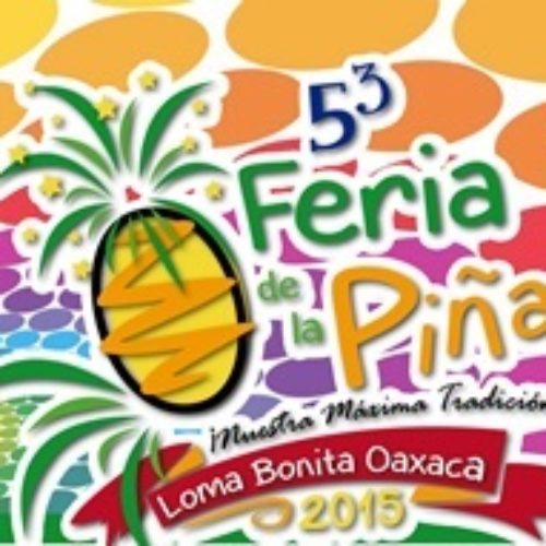 Anuncian Feria de la Piña 2015 en Loma Bonita