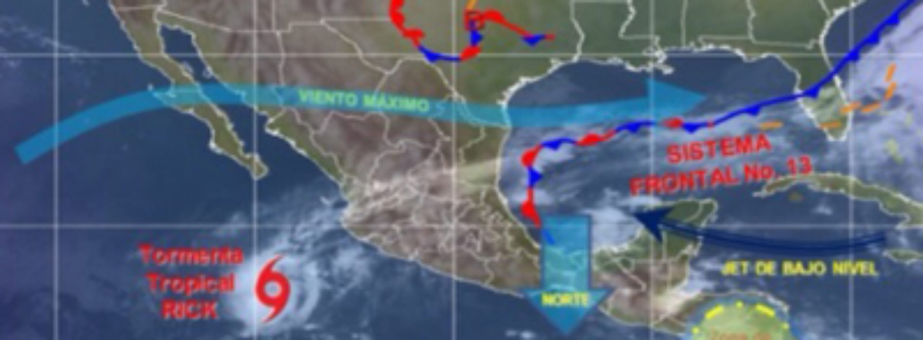 Prevén lluvias muy fuertes en Oaxaca