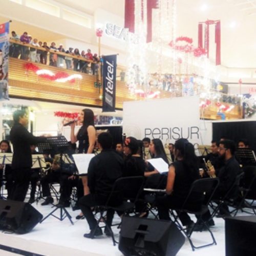 Con gran éxito se presenta Banda Sinfónica “Macedonio Alcalá”, en la Ciudad de México