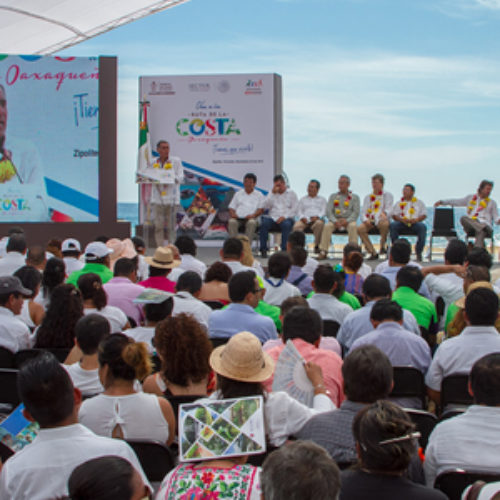 En marcha la ruta económico-turística de la Costa Oaxaqueña: Gabino Cué