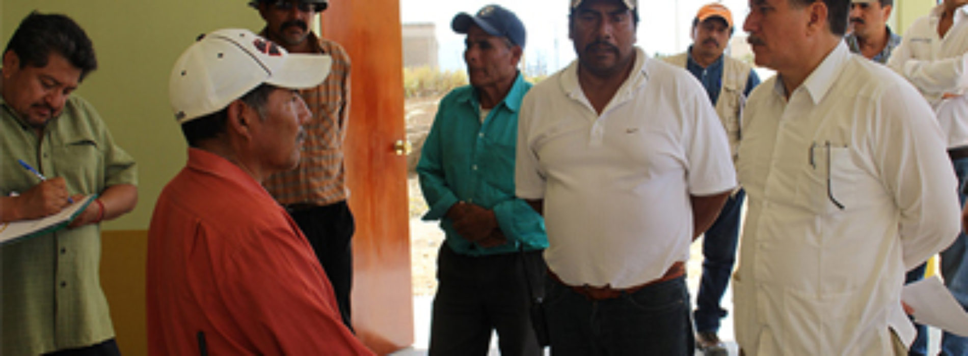 Oaxaca está cambiando con el puntual seguimiento a las reubicaciones en los Mitlaltongos: SINFRA