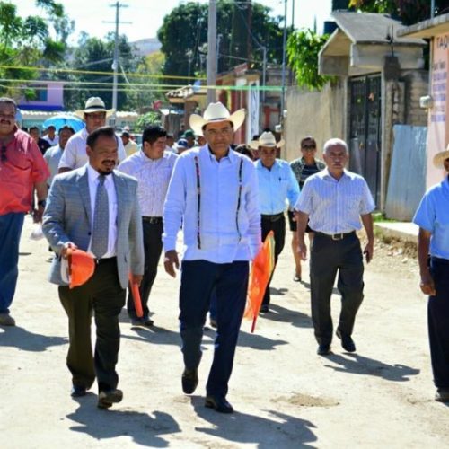 Benjamín Robles Gira de trabajo por los Valles Centrales