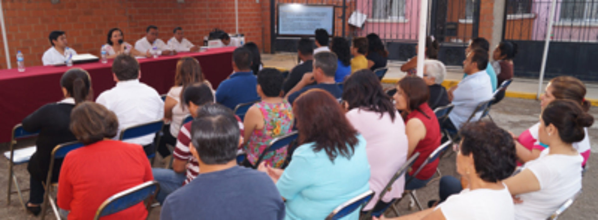 Presenta ICEO avances y logros ante representantes de fraccionamientos del municipio de Santa Cruz Xoxocotlán