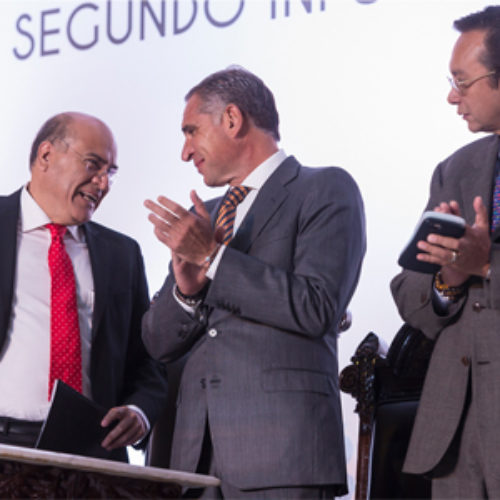 Reconoce Gabino Cué al Presidente Javier Villacaña, como impulsor del desarrollo de la capital de todos los oaxaqueños