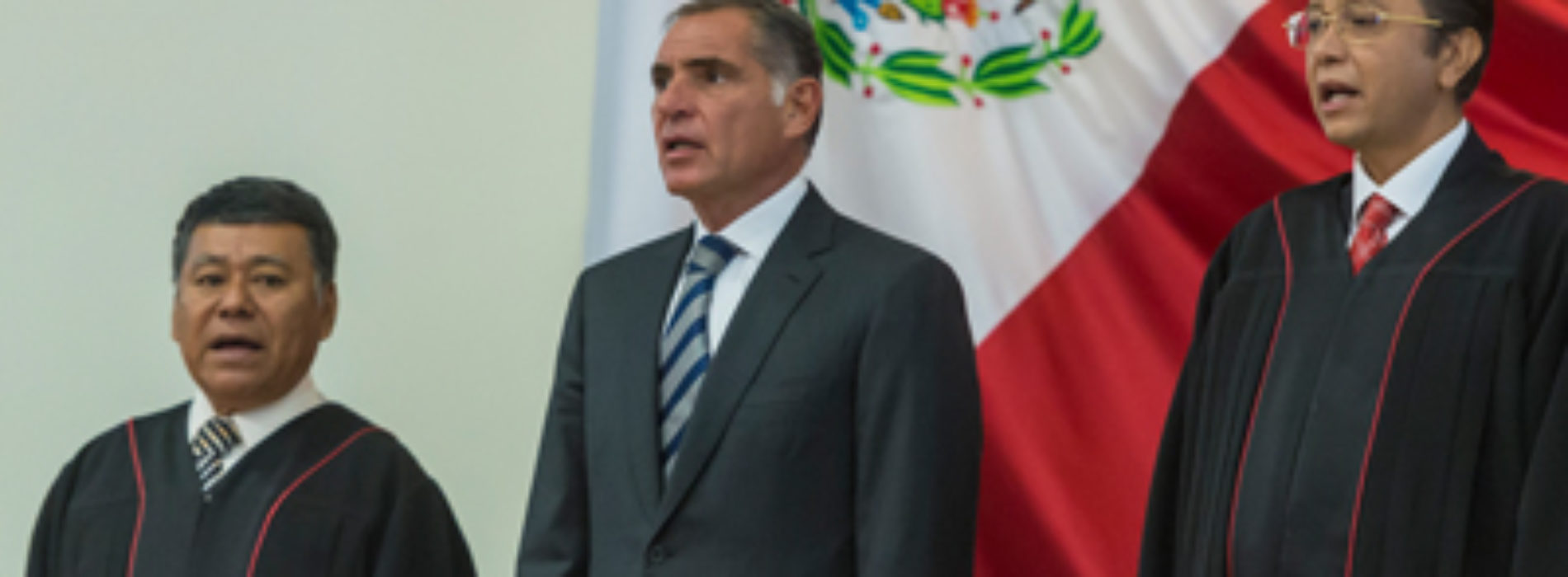 Reafirma Gabino Cué vínculos de cooperación y respeto a la autonomía del Poder Judicial del Estado