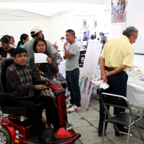 Incorpora SETRAO a personas con discapacidad al sector laboral