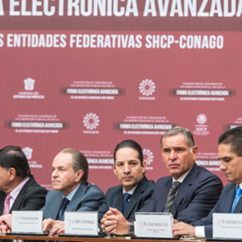 Se adhiere Gobierno de Oaxaca al uso de la Firma Electrónica Avanzada implementada en todo el país