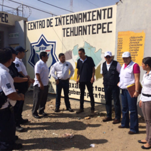 Facilita SSPO ingreso de la caravana de madres migrantes centroamericanas en penales del Istmo de Tehuantepec