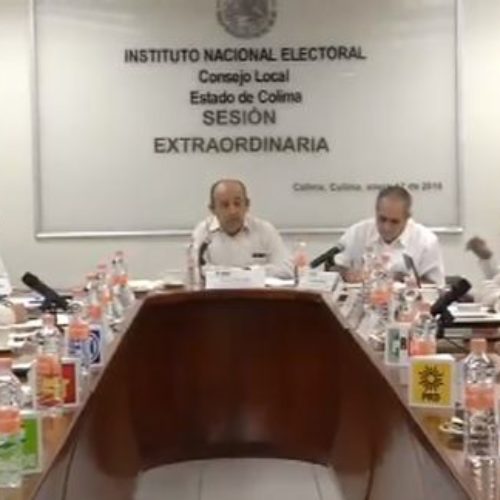 INE en Colima instala sesión permanente por elecciones