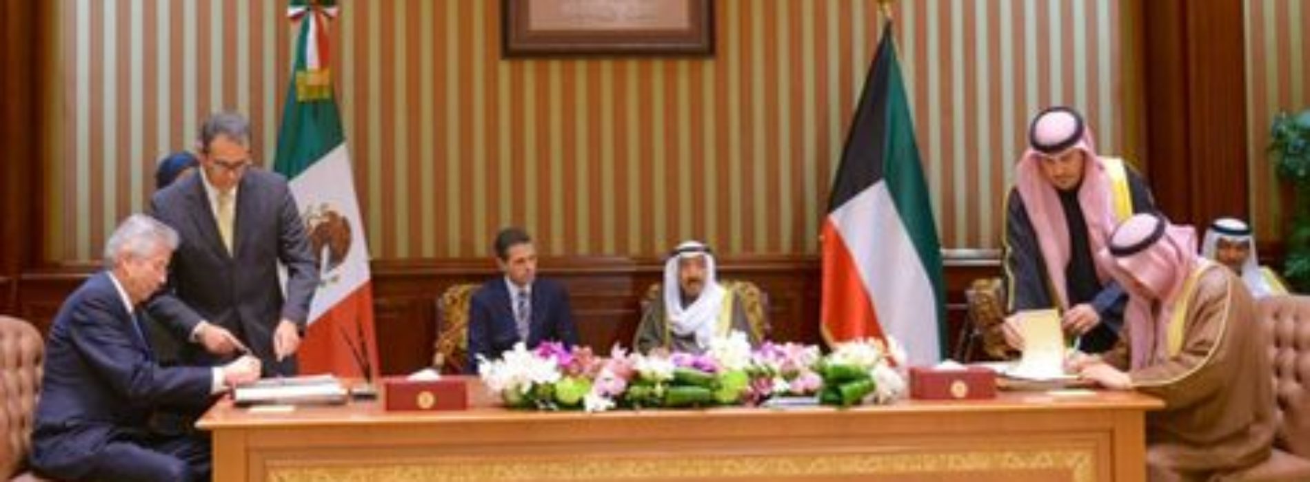México y Kuwait firman acuerdos de colaboración