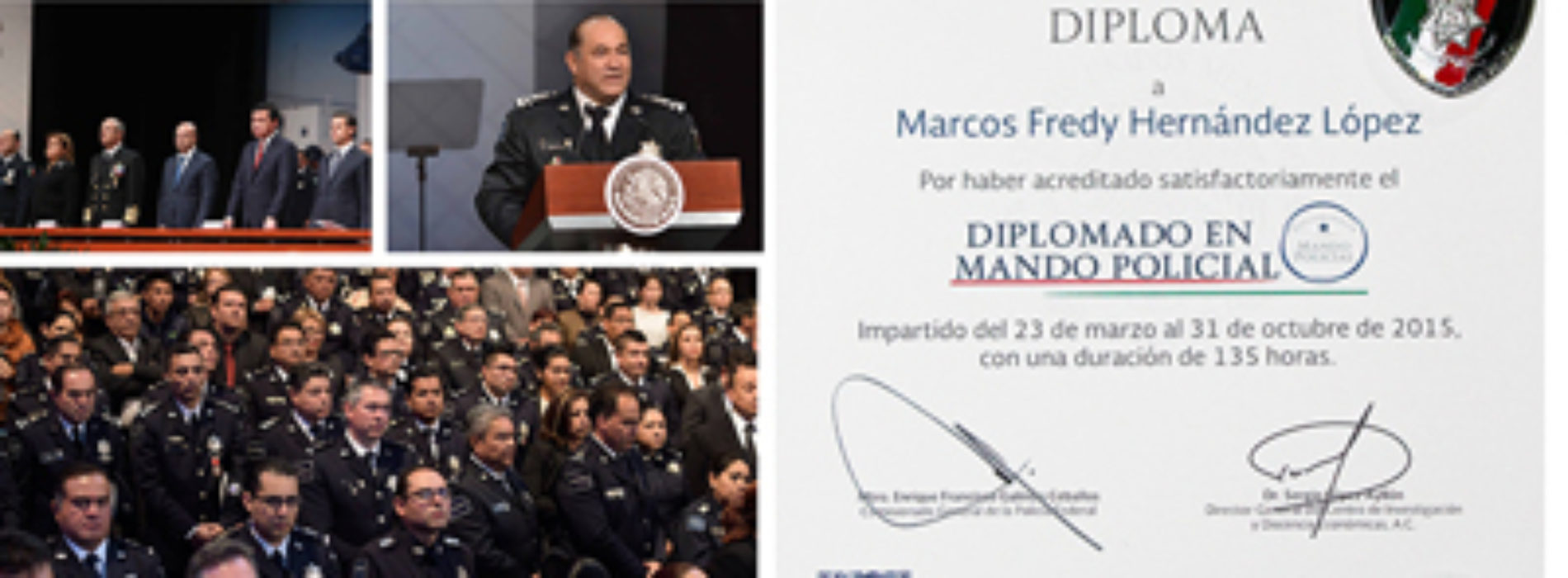 Mando de la SSPO es certificado por la Comisión Nacional de Seguridad