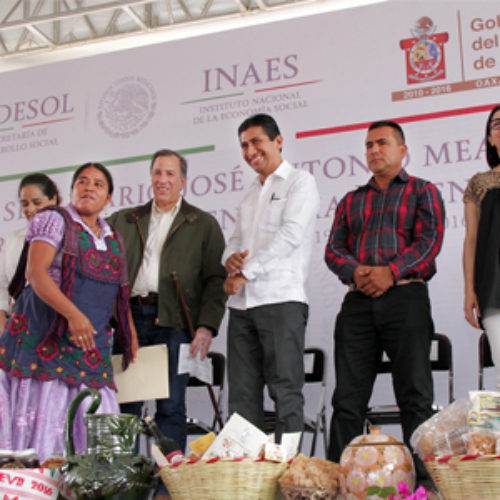Oaxaca, ejemplo nacional de inclusión laboral y financiera: SEDESOL