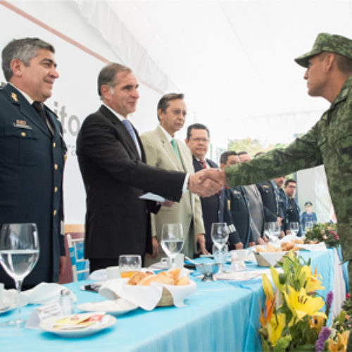Reconoce Gobierno de Oaxaca valor y lealtad de las Fuerzas Armadas
