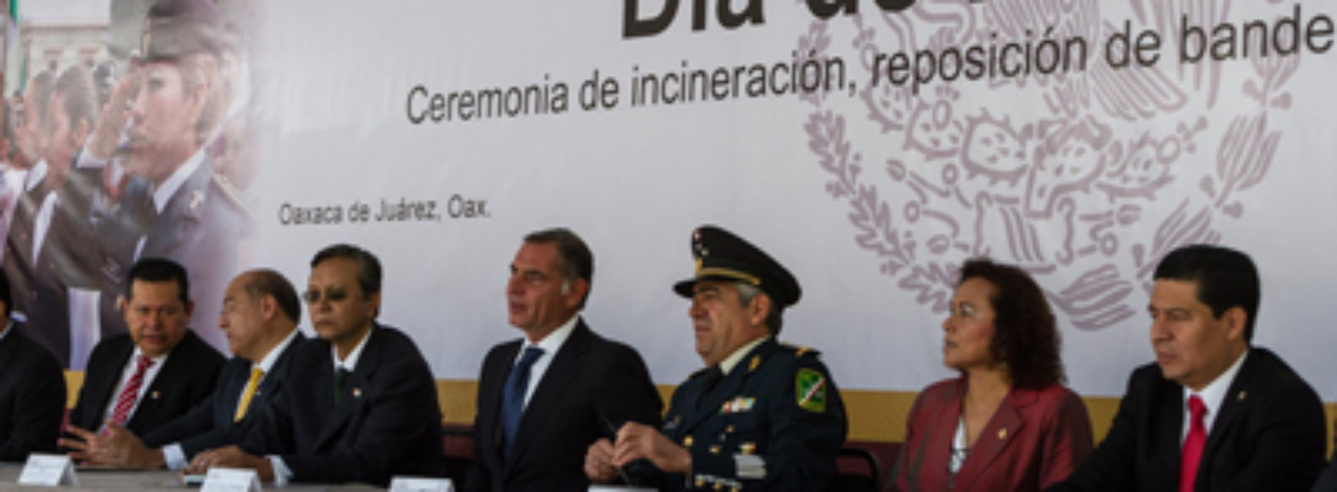 Exhorta Gobierno del Estado a honrar y fortalecer valores patrióticos para transformar Oaxaca