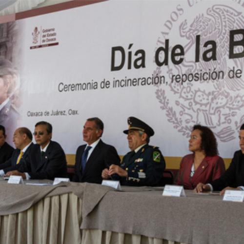 Exhorta Gobierno del Estado a honrar y fortalecer valores patrióticos para transformar Oaxaca