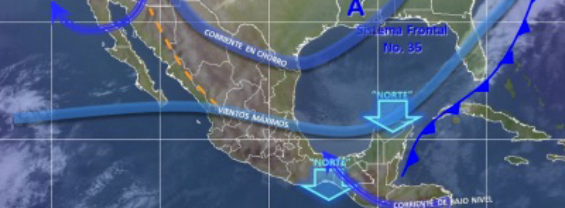 Persistirá Evento de “Norte” en el Golfo e Istmo de Tehuantepec