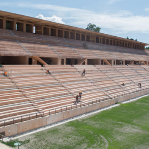 Supervisa Gobierno de Oaxaca avance de la construcción del Deportivo Zona Poniente