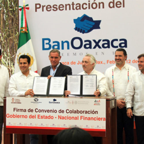 Lanza Gobierno de Oaxaca y Federación el BanOaxaca, con una inversión de 4,130 mdp