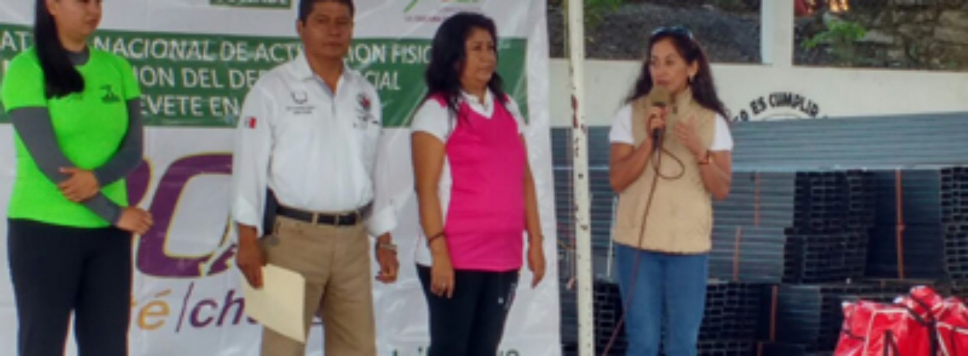 Con el programa “30M”, promueve CECUDE la activación física en la Cuenca del Papaloapan