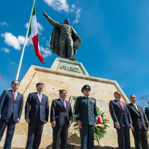 Convoca Gobierno de Oaxaca a consolidar el Estado de Derecho impulsado por el Benemérito de las Américas