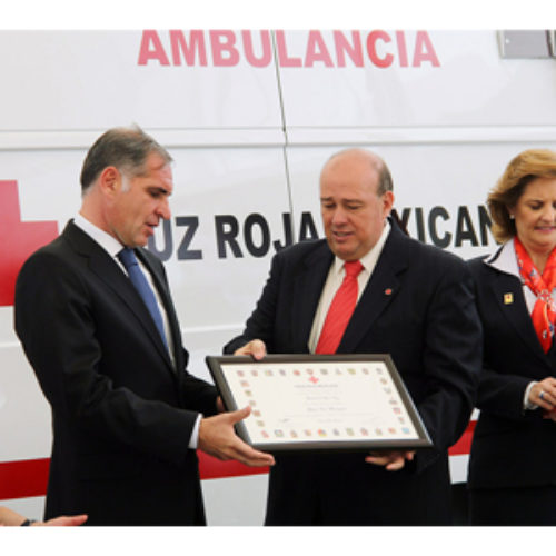 Reconoce Cruz Roja-Oaxaca respaldo de Gabino Cué, para fortalecer su misión humanitaria