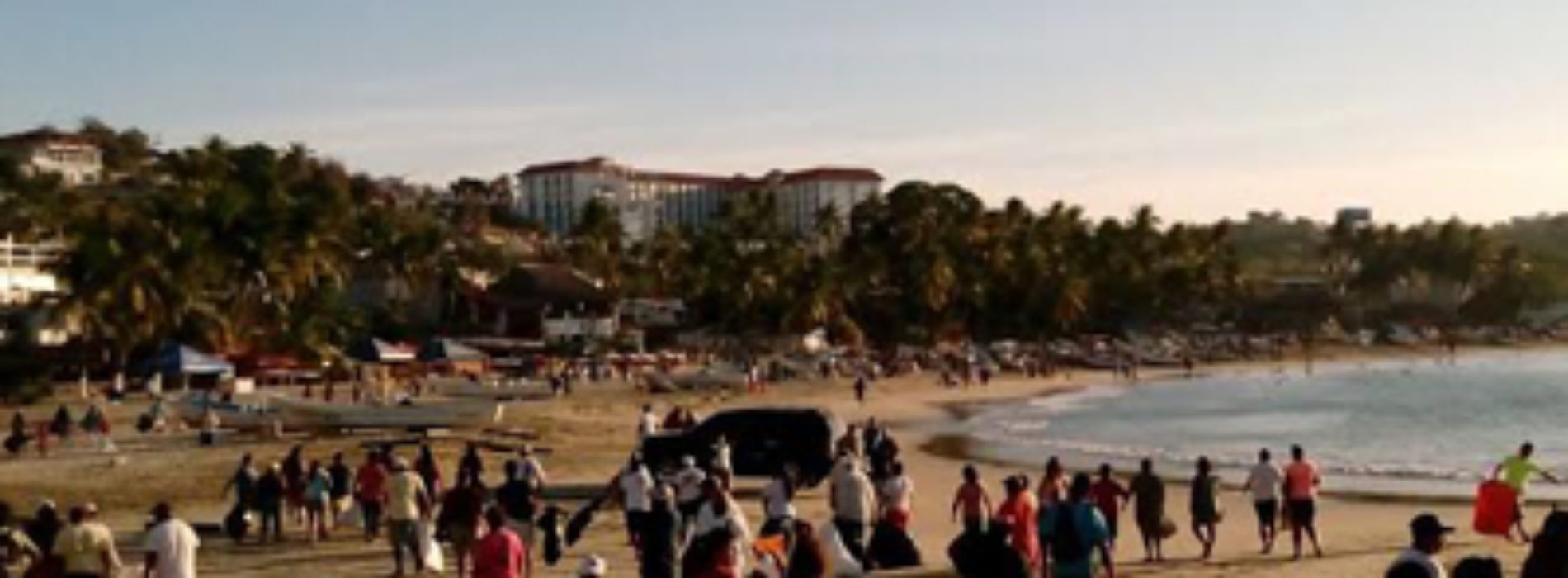 Encabeza STyDE limpieza de playas en la Costa Oaxaqueña