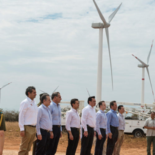 Con una inversión de 160 MDD,  Federación y Gobierno de Oaxaca ponen en operación Central Eólica, en el Istmo