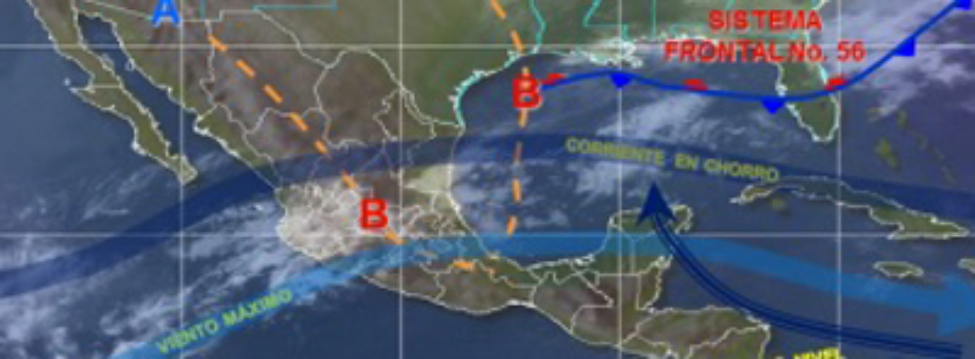 Prevén ambiente cálido y lluvias fuertes en Oaxaca