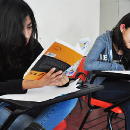 Participan escolares de la Secundaria “Moisés Sáenz Garza” en actividades de fomento a la lectura