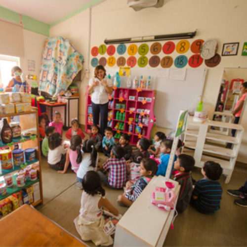 Realizan escolares del Jardín de Niños “María de la Luz Bourguet Bermúdez” actividades lúdicas