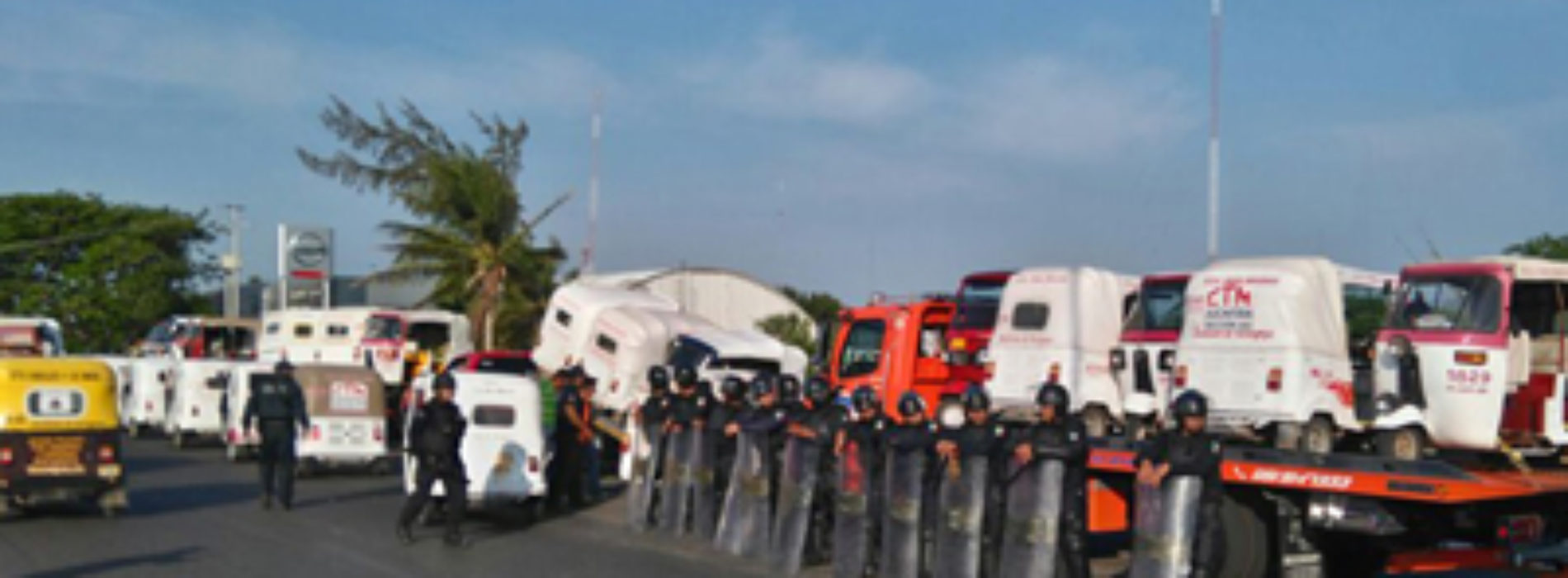 Combaten autoridades transporte irregular  en Juchitán de Zaragoza