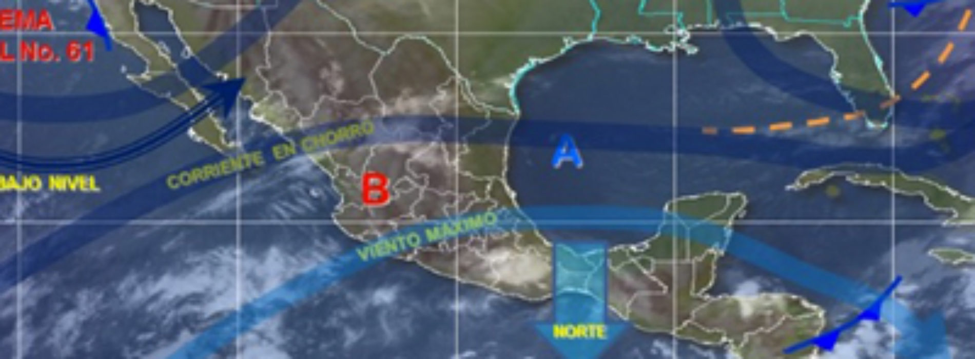 Prevén lluvias aisladas y ambiente cálido en Oaxaca