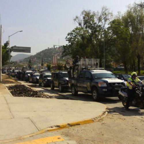 Arriban a Oaxaca mil 200 elementos federales para reforzar la seguridad y el orden público
