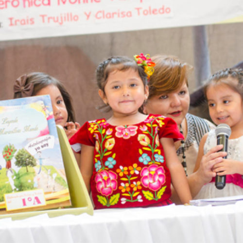 Presenta Jardín de Niños “María de la Luz Bourguet”, segunda Enciclopedia Infantil