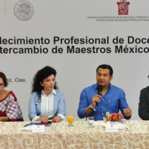 Participan 19 docentes oaxaqueños en el Intercambio de Maestros México-EU 2016