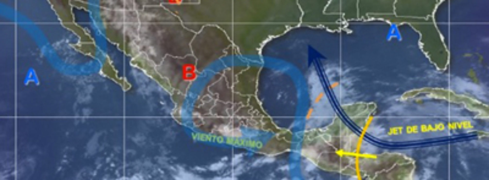 Prevén intervalos de chubascos con tormentas fuertes en Oaxaca