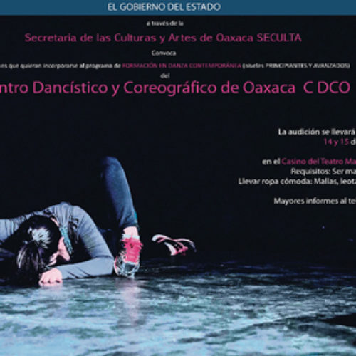 Este jueves y viernes se llevarán a cabo las audiciones para aspirantes a bailarines del CDCO