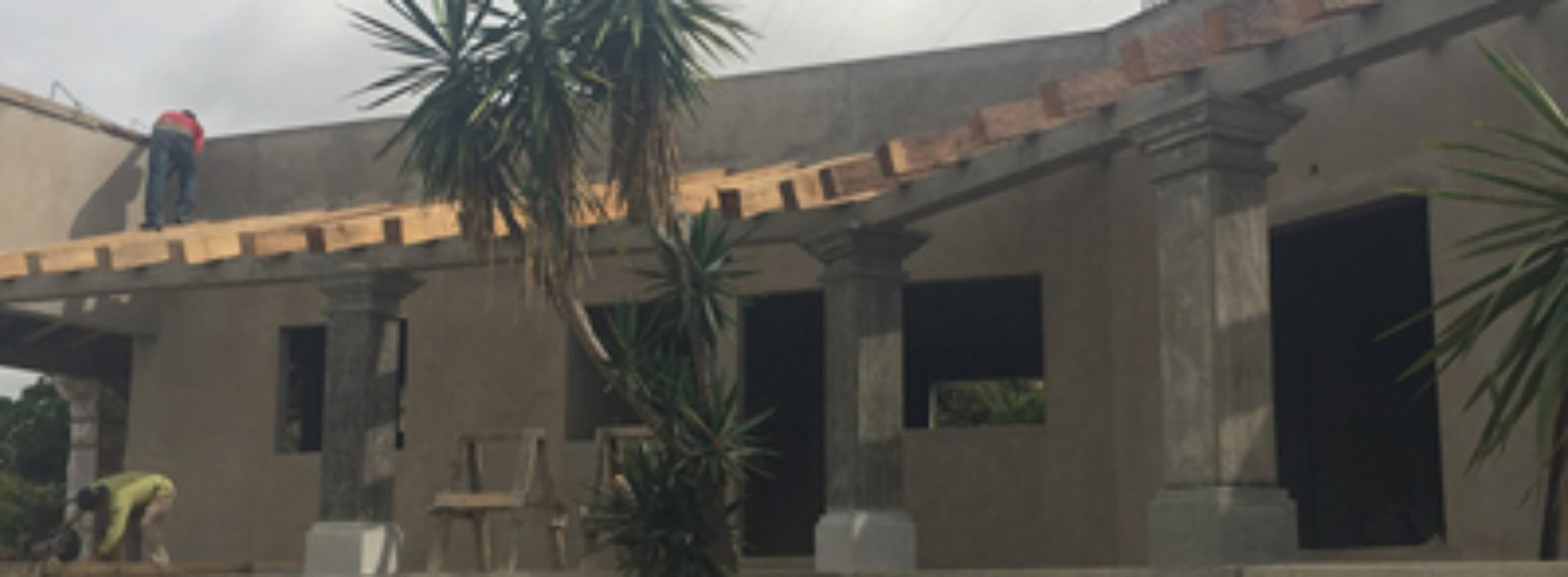 Gobierno del Estado construye casa comunal en San Agustín Etla  