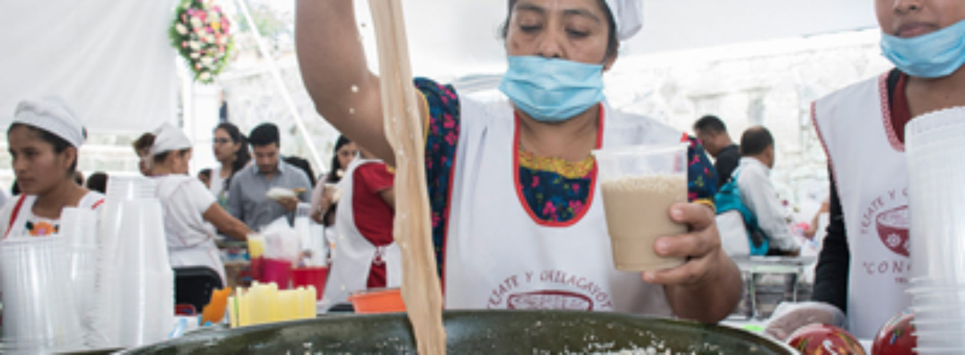 La feria del tejate y el tamal regresa a la Plaza de la Danza