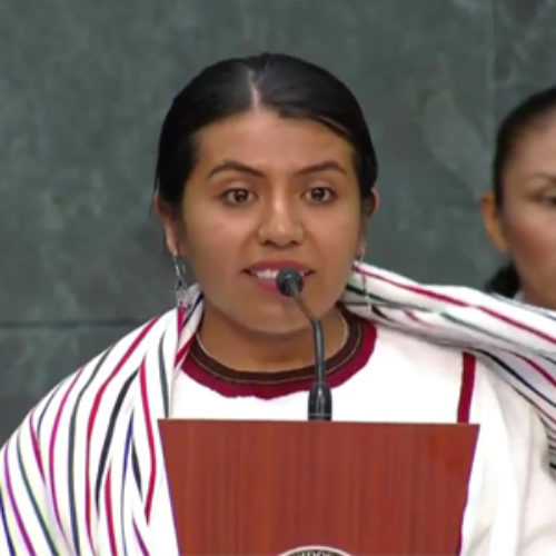 Felicita y reconoce Gobierno de Oaxaca a Tania Martínez Cruz, Premio Nacional de Juventud 2016