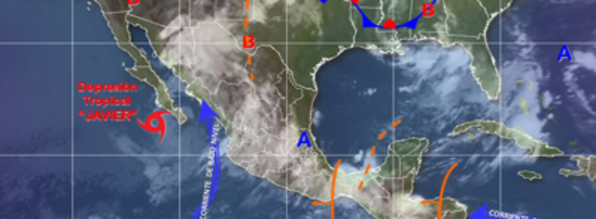 Propiciará onda tropical 19 tormentas puntuales muy fuertes en Oaxaca