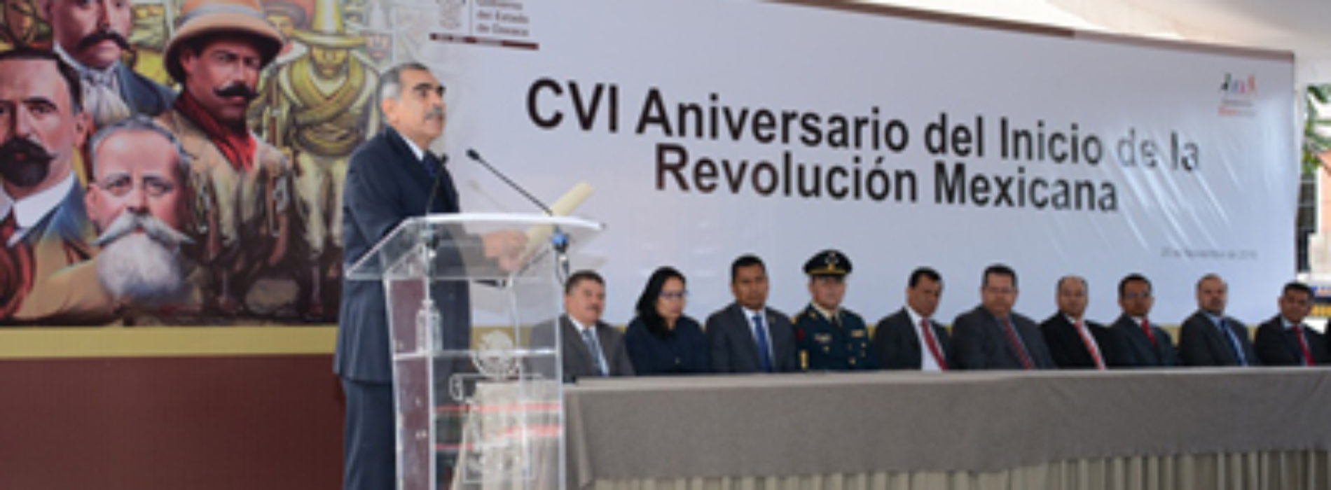 Conmemora Gobierno de Oaxaca CVI Aniversario del Inicio de la Revolución Mexicana