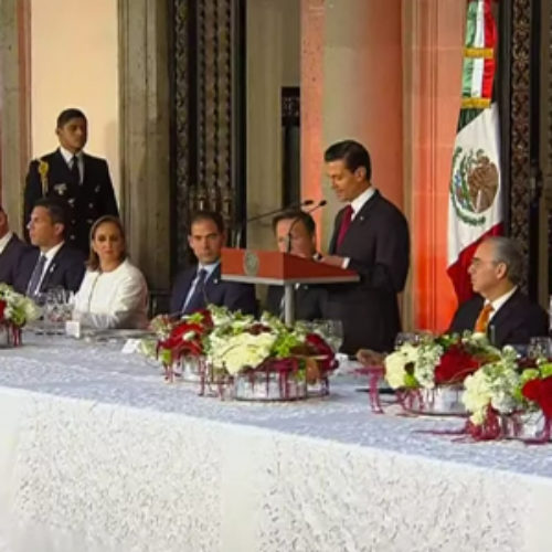 Participa Presidente de la CONAGO en visita oficial del Presidente de la República de Panamá a México