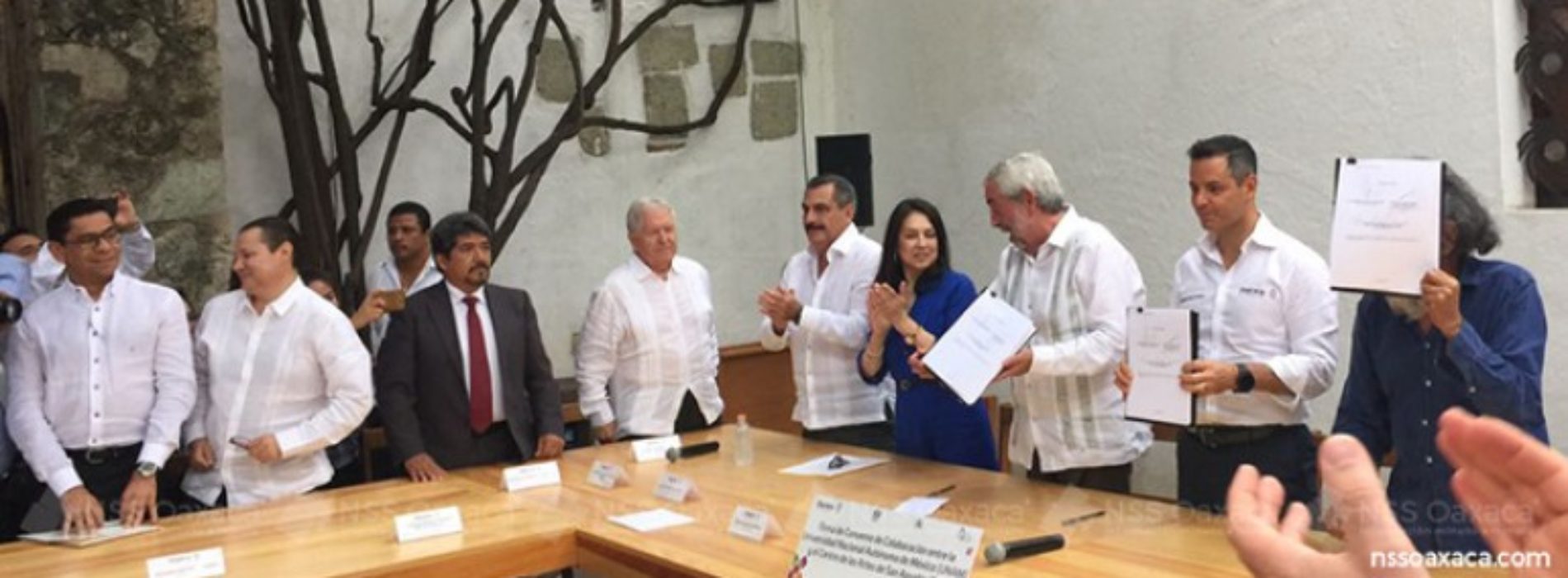 Firman convenio de colaboración gobierno estatal y la UNAM.