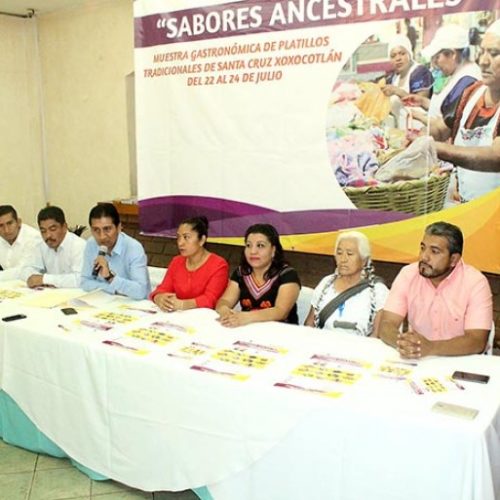 Anuncia Alejandro López Jarquín primera muestra gastronómica en Xoxocotlán.