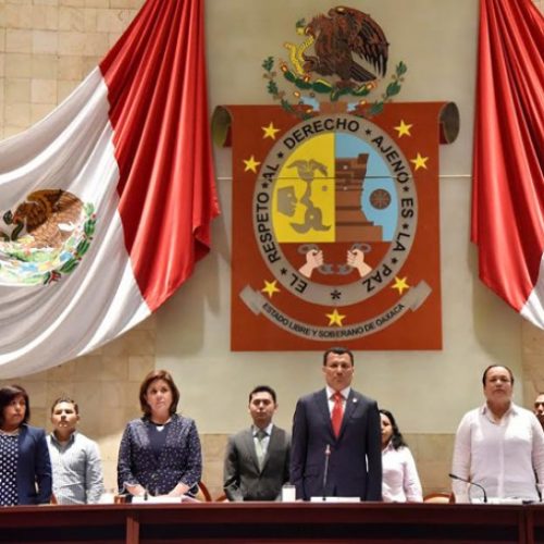 Inicia 63 Legislatura de Oaxaca Segundo Periodo Ordinario de Sesiones.