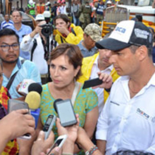 Gobernador de Oaxaca y Gobierno Federal dan banderazo a las obras de reconstrucción en el Istmo