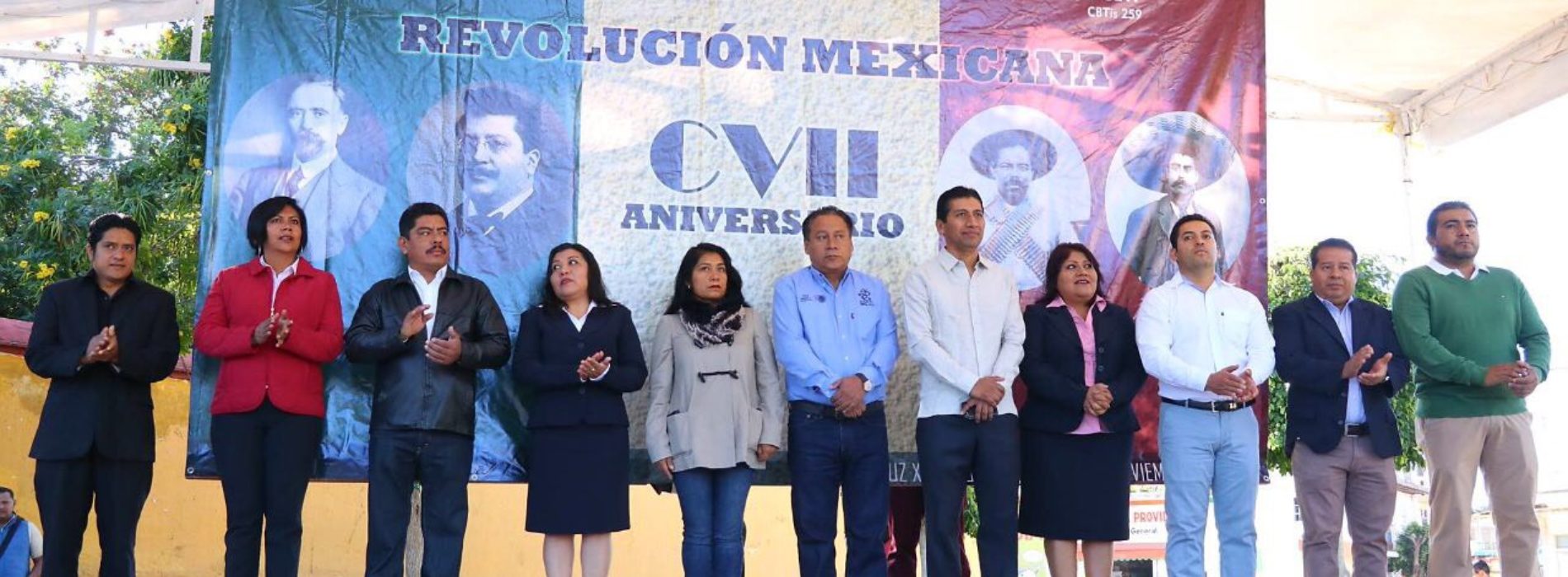 Gobierno de Xoxocotlán conmemora 107 aniversario de la Revolución Mexicana
