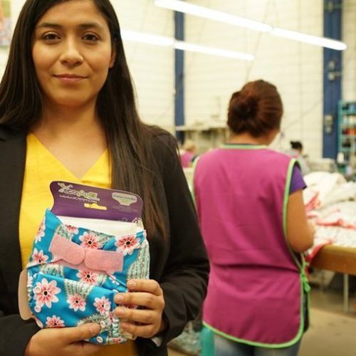 Una joven de México creó unos pañales reutilizables que se
convirtieron en un negocio millonario